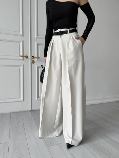 Штани палаццо Jadone Fashion модель Iren — фото 4 - INTERTOP