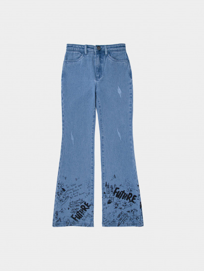 Расклешенные джинсы Kapika модель JJGCP01-3M — фото 5 - INTERTOP