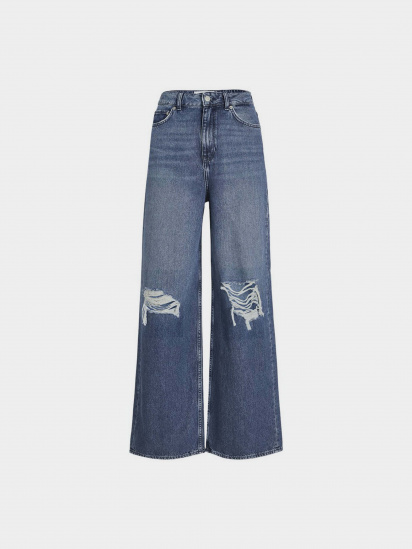 Широкие джинсы JJXX JxTokyo модель 12203938_Dark Blue Denim — фото 5 - INTERTOP