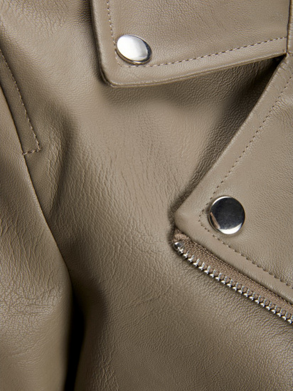 Куртка кожаная JJXX Gail модель 12206262_Brindle — фото 3 - INTERTOP