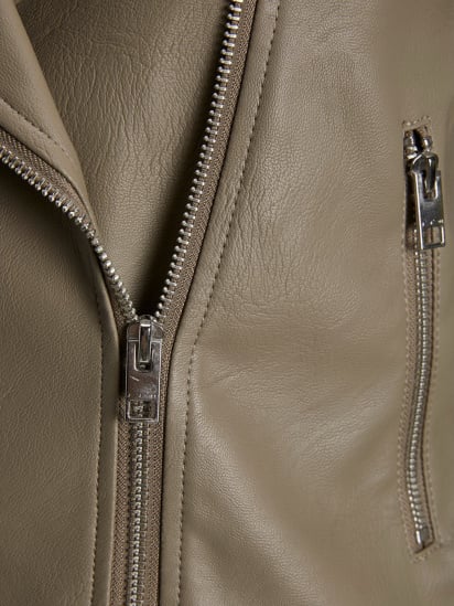 Куртка кожаная JJXX Gail модель 12206262_Brindle — фото 4 - INTERTOP