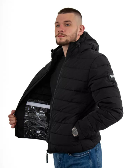 Демісезонна куртка Weekend Offender модель JKAW2301-BLACK — фото - INTERTOP