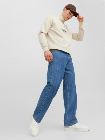 Прямі джинси JACK & JONES модель 12236078_Blue Denim — фото 3 - INTERTOP