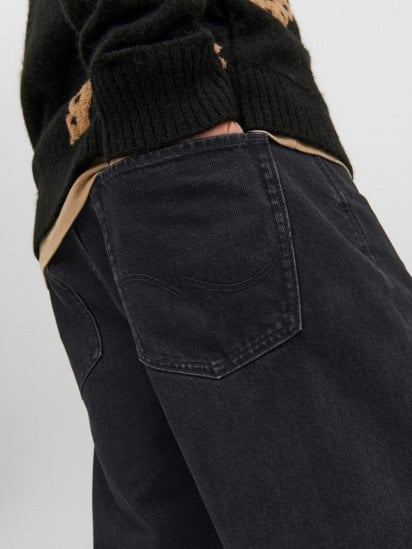 Прямые джинсы JACK & JONES модель 12236089_Black Denim — фото 5 - INTERTOP