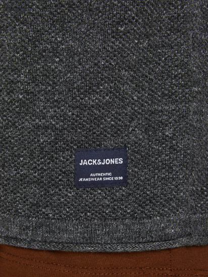 Кофта JACK & JONES модель 12190154_Dark Grey Melange — фото 3 - INTERTOP