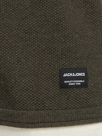 Джемпер JACK & JONES модель 12157321_Olive Night — фото 5 - INTERTOP
