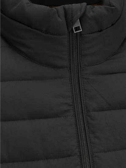 Демисезонная куртка JACK & JONES Recycle модель 12211129_Black — фото 4 - INTERTOP
