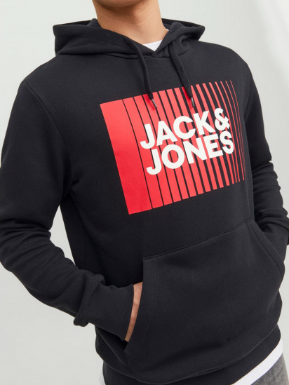 Худі JACK & JONES модель 12233599_Black — фото 4 - INTERTOP
