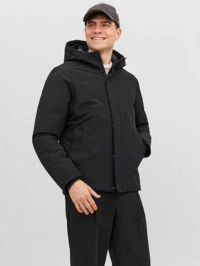 Зимняя куртка JACK & JONES модель 12238720_Black — фото - INTERTOP