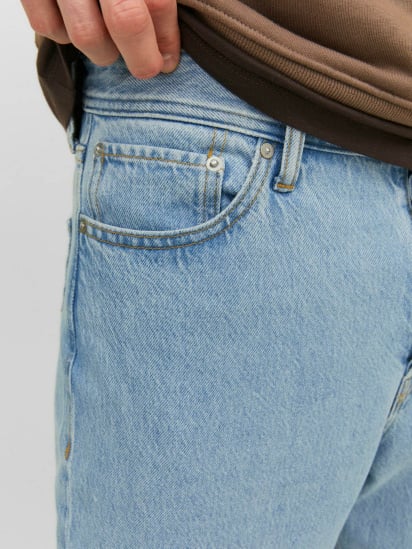 Широкі джинси JACK & JONES модель 12236082_Blue Denim — фото - INTERTOP