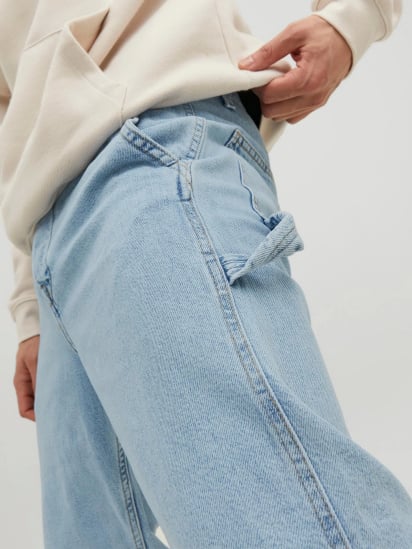 Широкі джинси JACK & JONES модель 12229556_Blue Denim — фото - INTERTOP