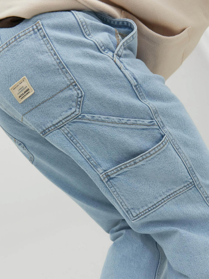 Широкі джинси JACK & JONES модель 12229556_Blue Denim — фото 6 - INTERTOP
