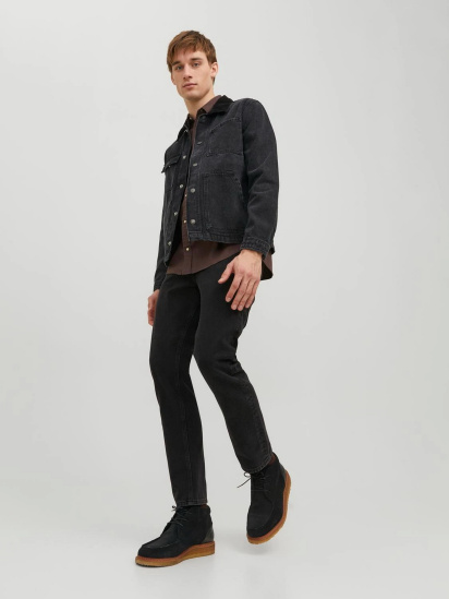 Прямі джинси JACK & JONES модель 12237392_Black Denim — фото 4 - INTERTOP