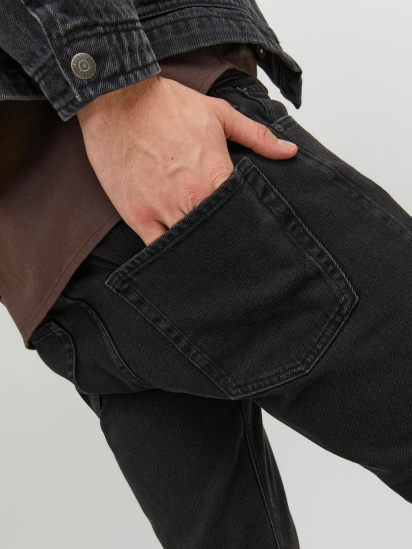 Прямі джинси JACK & JONES модель 12237392_Black Denim — фото 5 - INTERTOP