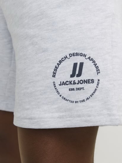 Шорти JACK & JONES модель 12249922_White Melange — фото 4 - INTERTOP