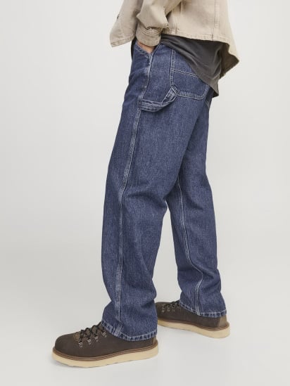Широкі джинси JACK & JONES модель 12252709_Blue Denim — фото 4 - INTERTOP