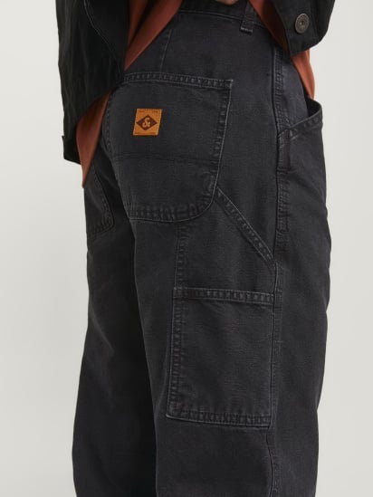 Прямі джинси JACK & JONES модель 12252802_Black — фото 4 - INTERTOP