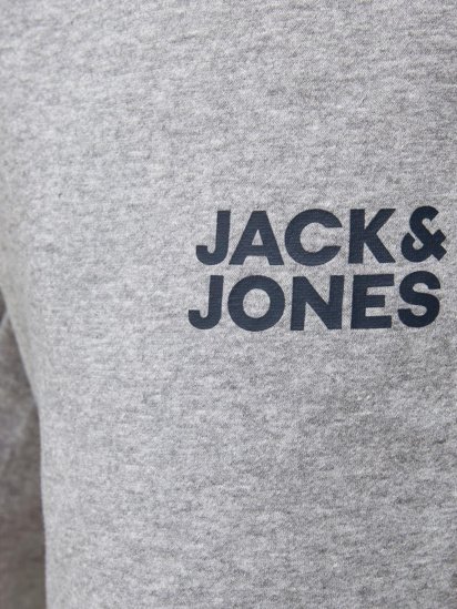 Джоггеры JACK & JONES модель 12178421_Light Grey Melange — фото 5 - INTERTOP