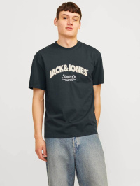 Серый - Футболка JACK & JONES