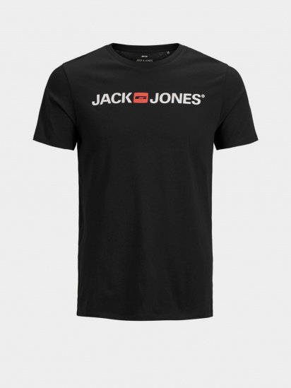 Футболка JACK & JONES модель 12137126_Black — фото 6 - INTERTOP