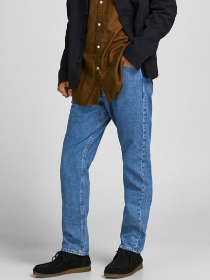 Прямые джинсы JACK & JONES модель 12190937_Blue Denim — фото - INTERTOP