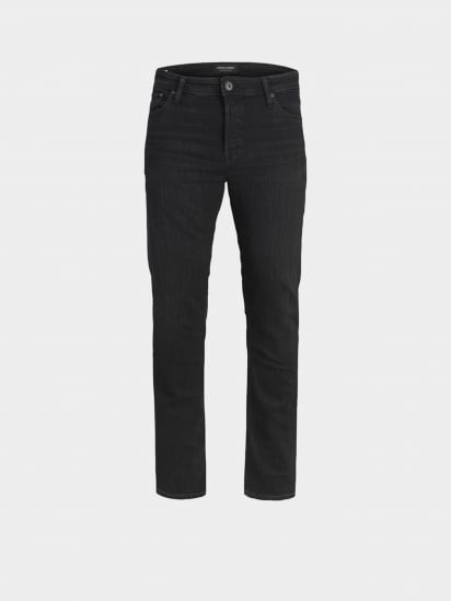 Прямые джинсы JACK & JONES модель 12202050_Black Denim — фото 6 - INTERTOP