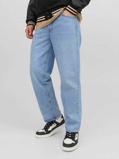 Широкі джинси JACK & JONES модель 12202489_Blue Denim — фото - INTERTOP