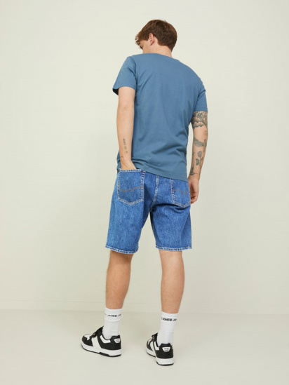Шорты джинсовые JACK & JONES модель 12209803_Blue Denim — фото - INTERTOP