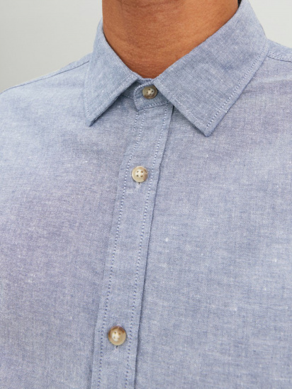Рубашка JACK & JONES модель 12220134_Faded Denim — фото 5 - INTERTOP