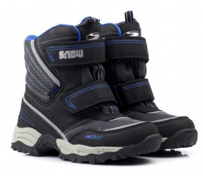 Ботинки Plato CRT модель 413147 black/silver/d.blue — фото 7 - INTERTOP