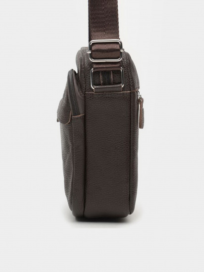 Мессенджер Borsa Leather модель K10082-brown — фото - INTERTOP
