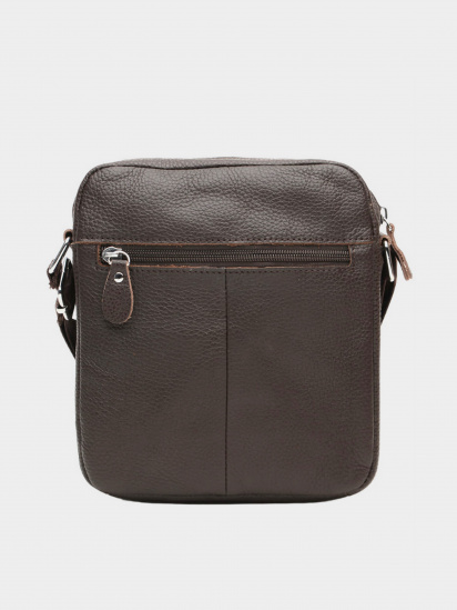 Мессенджер Borsa Leather модель K10082-brown — фото 4 - INTERTOP