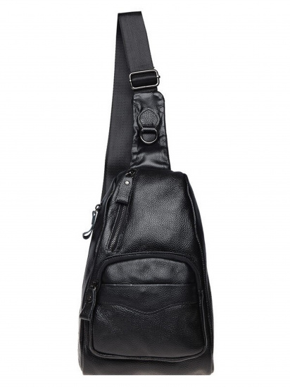 Рюкзак Borsa Leather модель K1029-black — фото - INTERTOP