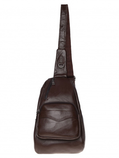 Рюкзак Borsa Leather модель K1029-brown — фото - INTERTOP