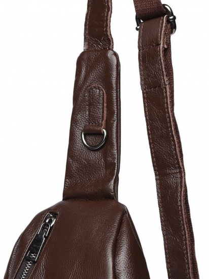 Рюкзак Borsa Leather модель K1029-brown — фото 4 - INTERTOP