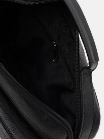 Мессенджер Borsa Leather модель K1090bl-black — фото 5 - INTERTOP