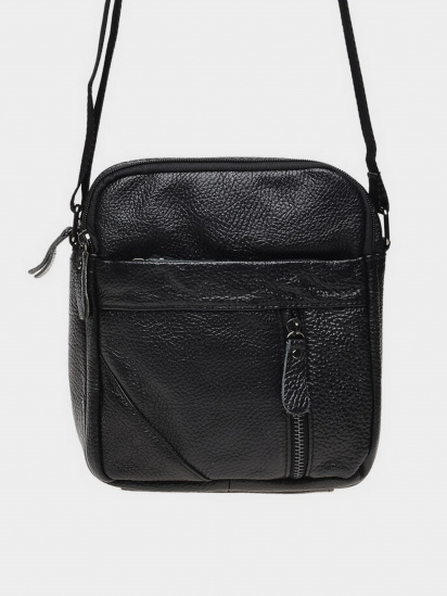 Мессенджер Borsa Leather модель K11027-black — фото - INTERTOP