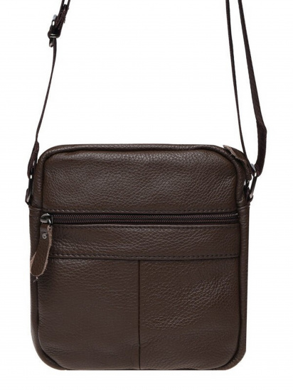 Мессенджер Borsa Leather модель K11027-brown — фото 3 - INTERTOP