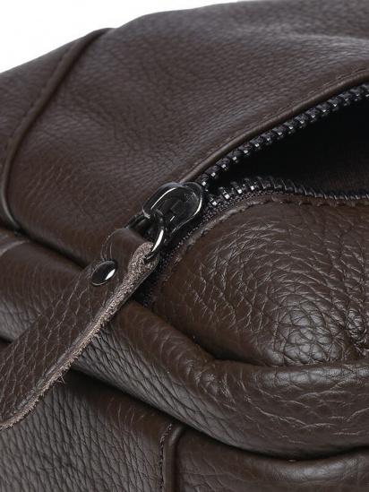 Мессенджер Borsa Leather модель K11027-brown — фото 4 - INTERTOP