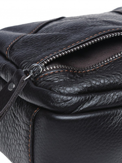 Мессенджер Borsa Leather модель K11027-d.brown — фото 4 - INTERTOP