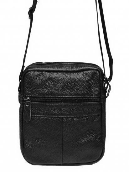 Мессенджер Borsa Leather модель K11029-black — фото 3 - INTERTOP