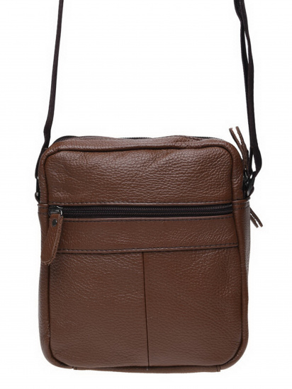 Мессенджер Borsa Leather модель K11029-brown — фото 3 - INTERTOP