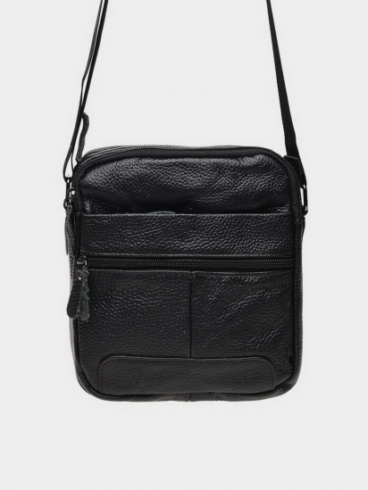 Мессенджер Borsa Leather модель K11030-black — фото - INTERTOP