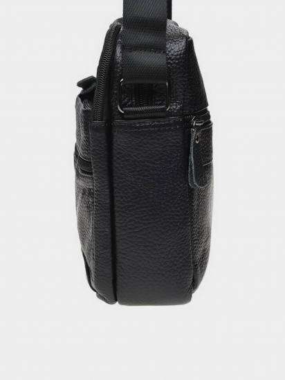 Мессенджер Borsa Leather модель K11030-black — фото 3 - INTERTOP