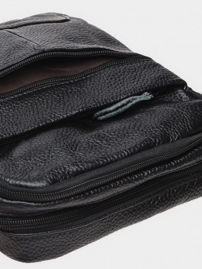 Мессенджер Borsa Leather модель K11030-black — фото 4 - INTERTOP