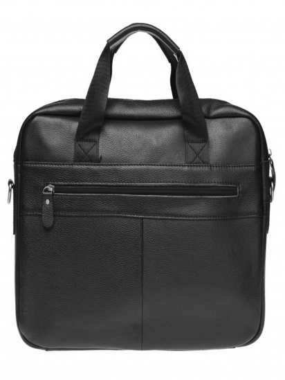 Портфель Borsa Leather модель K11118-black — фото 3 - INTERTOP