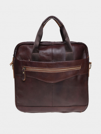 Портфель Borsa Leather модель K11118-brown — фото 4 - INTERTOP