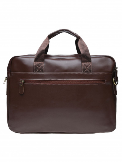 Портфель Borsa Leather модель K11120-brown — фото 3 - INTERTOP