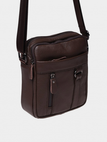 Кросс-боди Borsa Leather модель K11169a-brown — фото 4 - INTERTOP