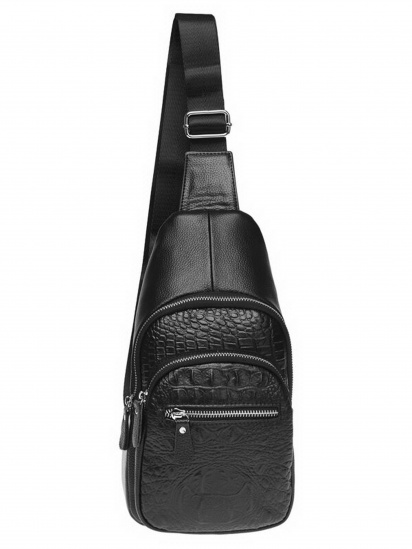 Рюкзаки Borsa Leather модель K1142-black — фото - INTERTOP